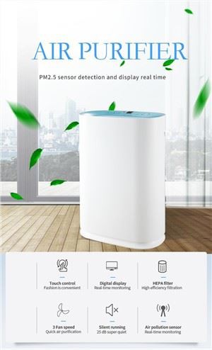 BKJ-300 Anion Air Quality Home Air Purifier