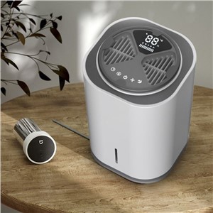Ultrasonic rakatæki með 4L vatnsgeymi Vatnsskortsviðvörun